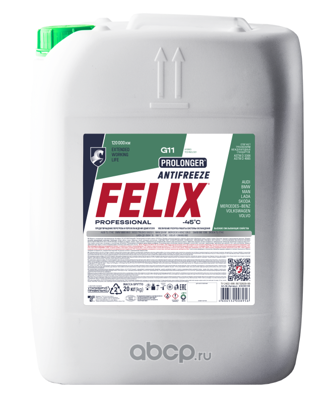 ОЖ FELIX Prolonger 20кг(по 39 шт.)